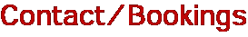 Contact/Bookings page title